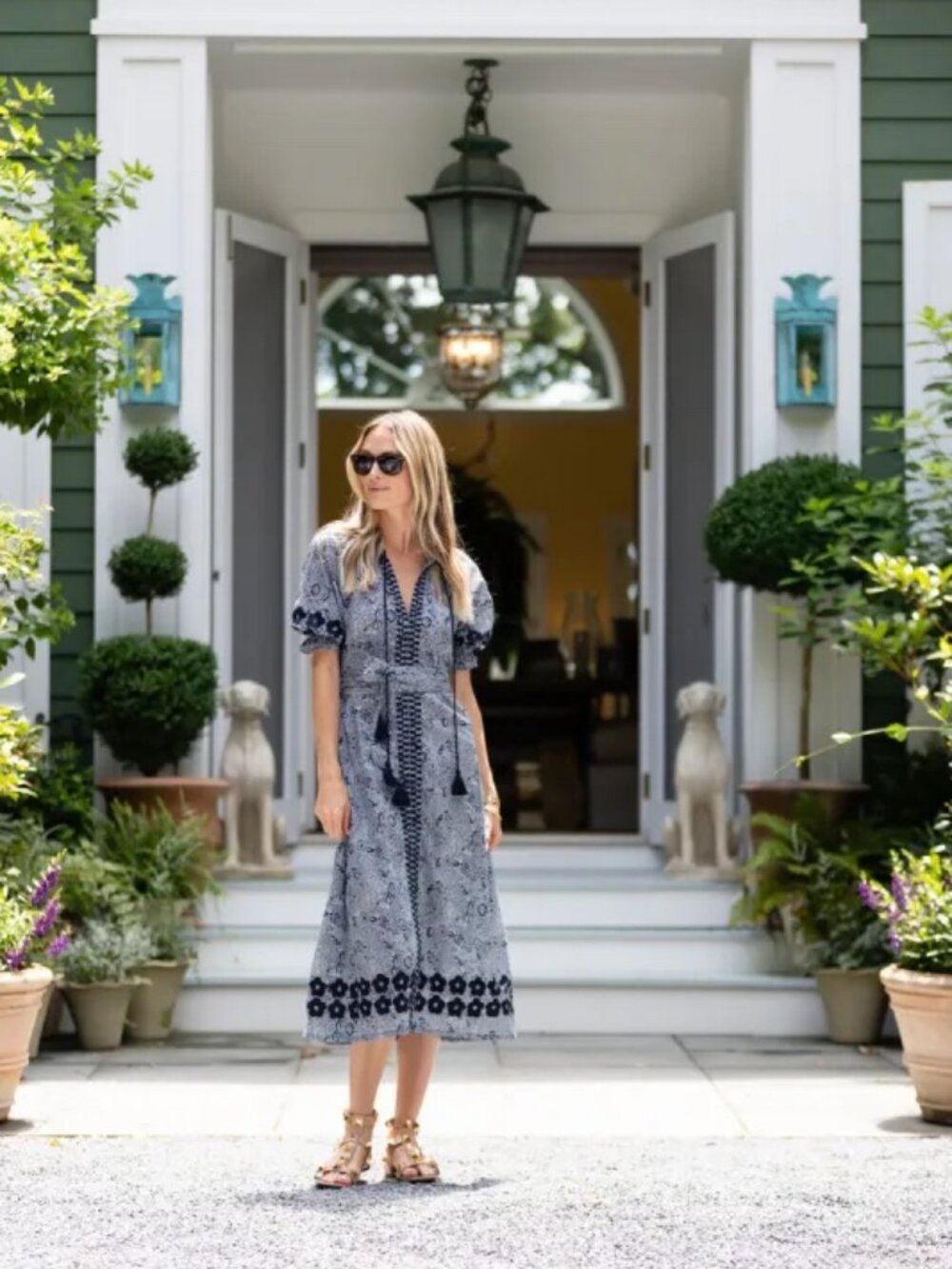 Julia Amory Zoe Dress in Twilight Marbella XS